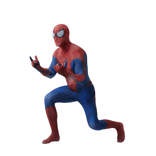 アメイジング・スパイダーマン コスプレ コスチューム 全身タイツ